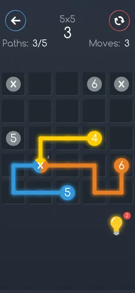 Game screenshot Number Link: connect the dots hack