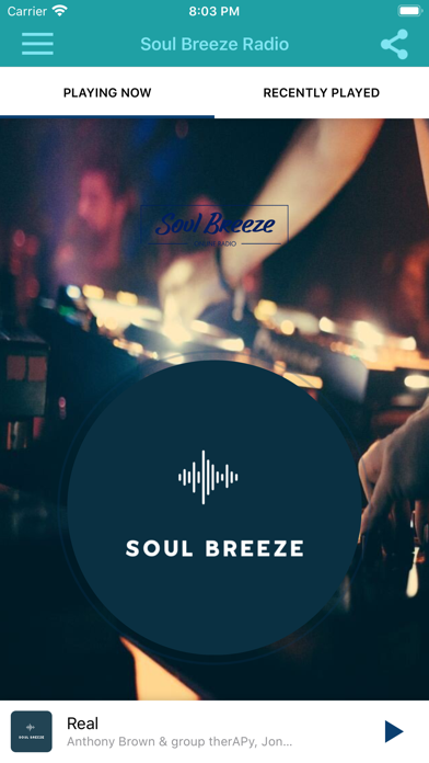 Soul Breeze Radio Screenshot 1 - AppWisp.com Soul Breeze Radio Screenshot 1 - AppWisp.com