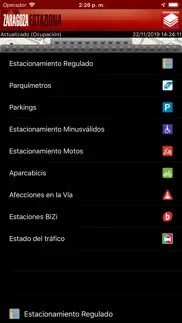 zaragoza estaziona iphone capturas de pantalla 3