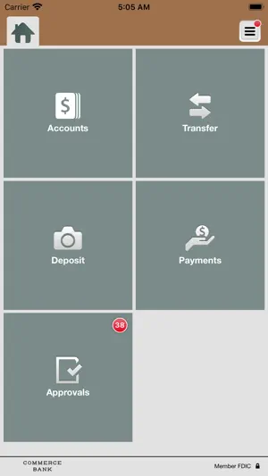 Commerce Bank Biz Mobile screenshot 3