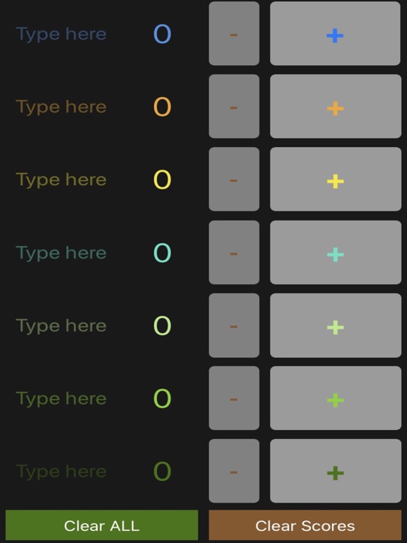 Screenshot #4 pour Multiple Scoreboard