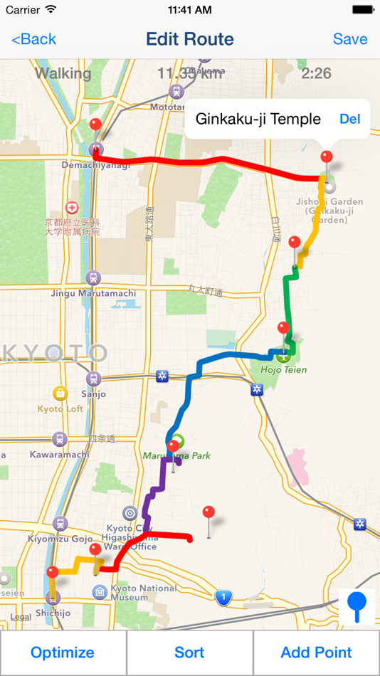 #3. Route Maker - Route Planner (iOS) 由: TAIKI HIRATA