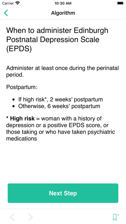 APGO Perinatal Depression screenshot-3