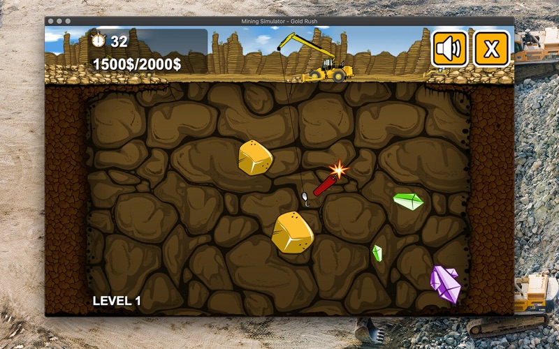 Screenshot #1 pour Mining Simulator - Gold Rush