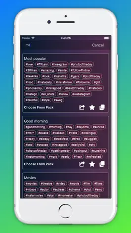 Game screenshot HashTag For Social Media hack