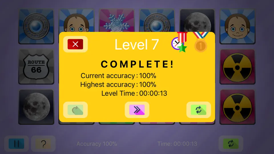 Скриншот Тренажер Памяти Easy на iPhone 4
