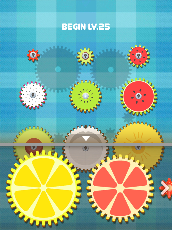 Logic Gear Fruit: Gear Wheels iPad screenshot