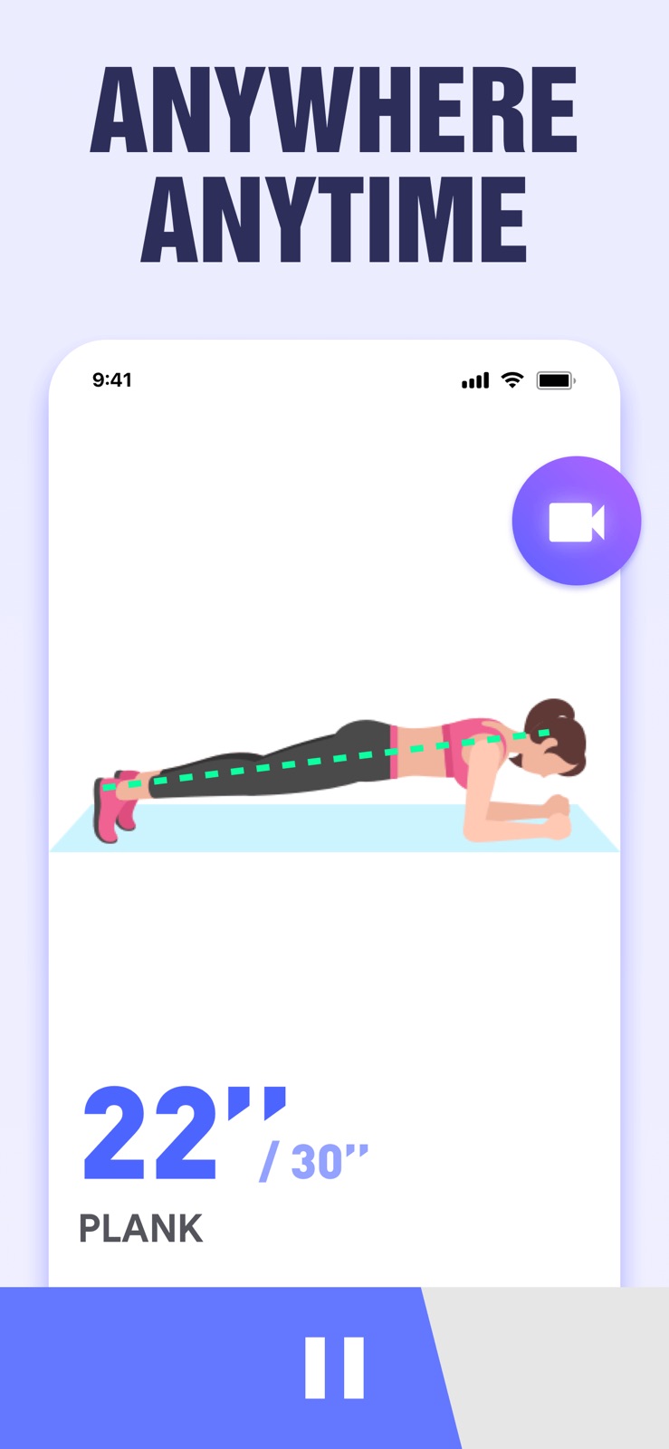 At Home Plank Workouts iphone screenshot 3