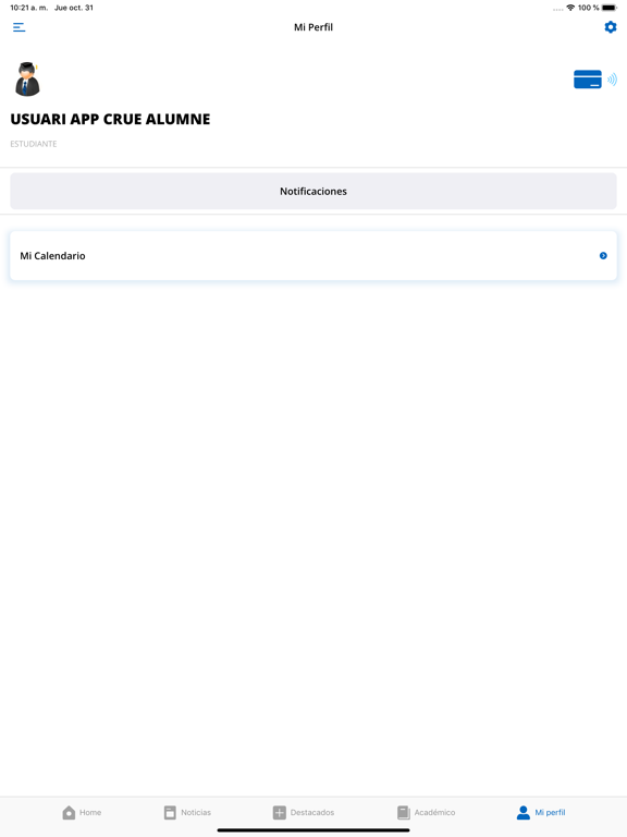 UIB Univ. de les Illes Balears iPad screenshot