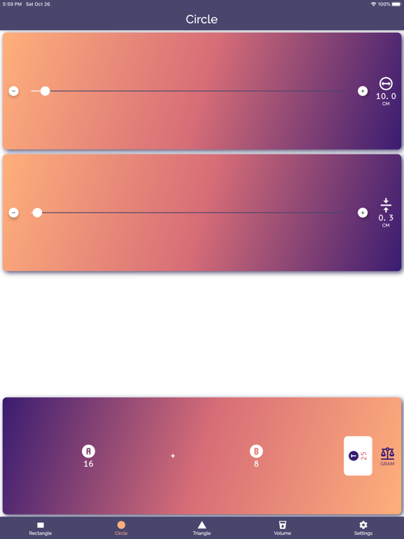 Screenshot #5 pour Resin Calculator