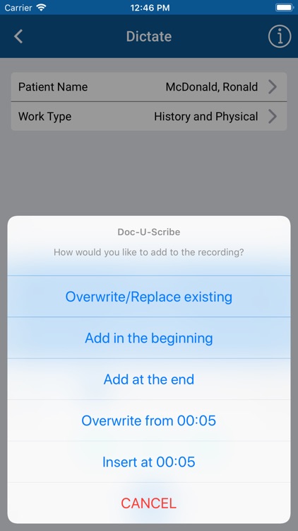 Doc-U-Scribe screenshot-4
