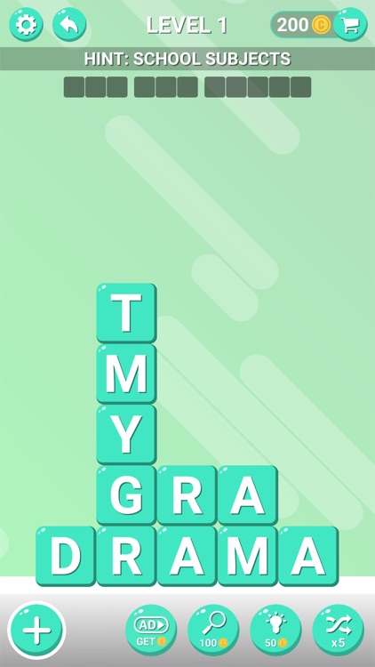 Word Blocks Puzzle