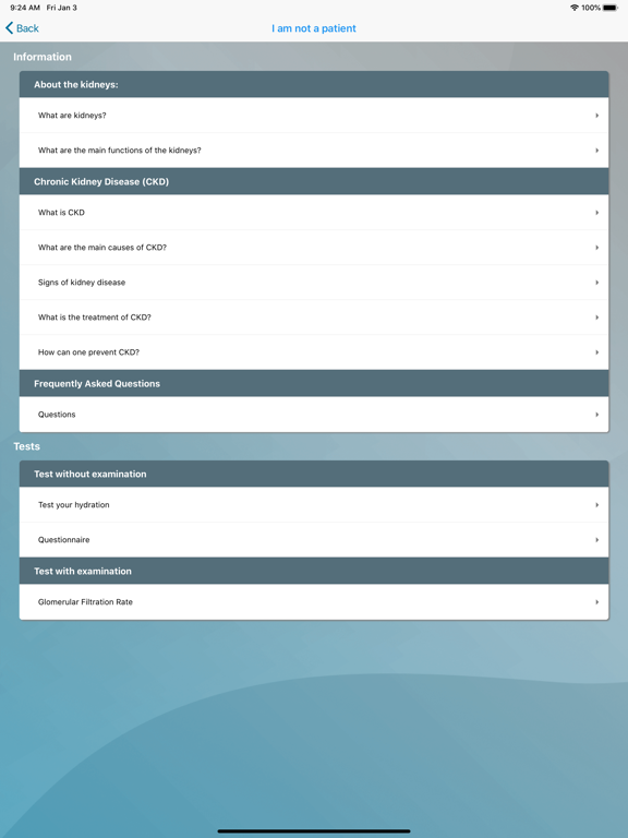 Screenshot #6 pour Renal Health