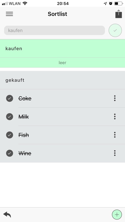 Shopping list - Sortlist screenshot-4