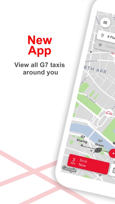 G7 TAXI - Book a taxi screenshot