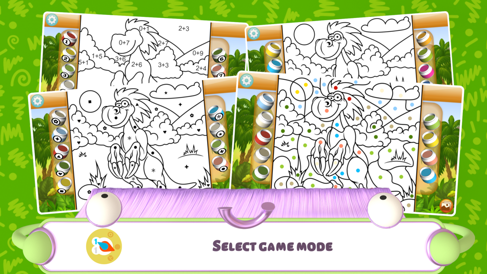 #2. Paint by Numbers - Dinosaurs (iOS) 由: Kedronic UAB