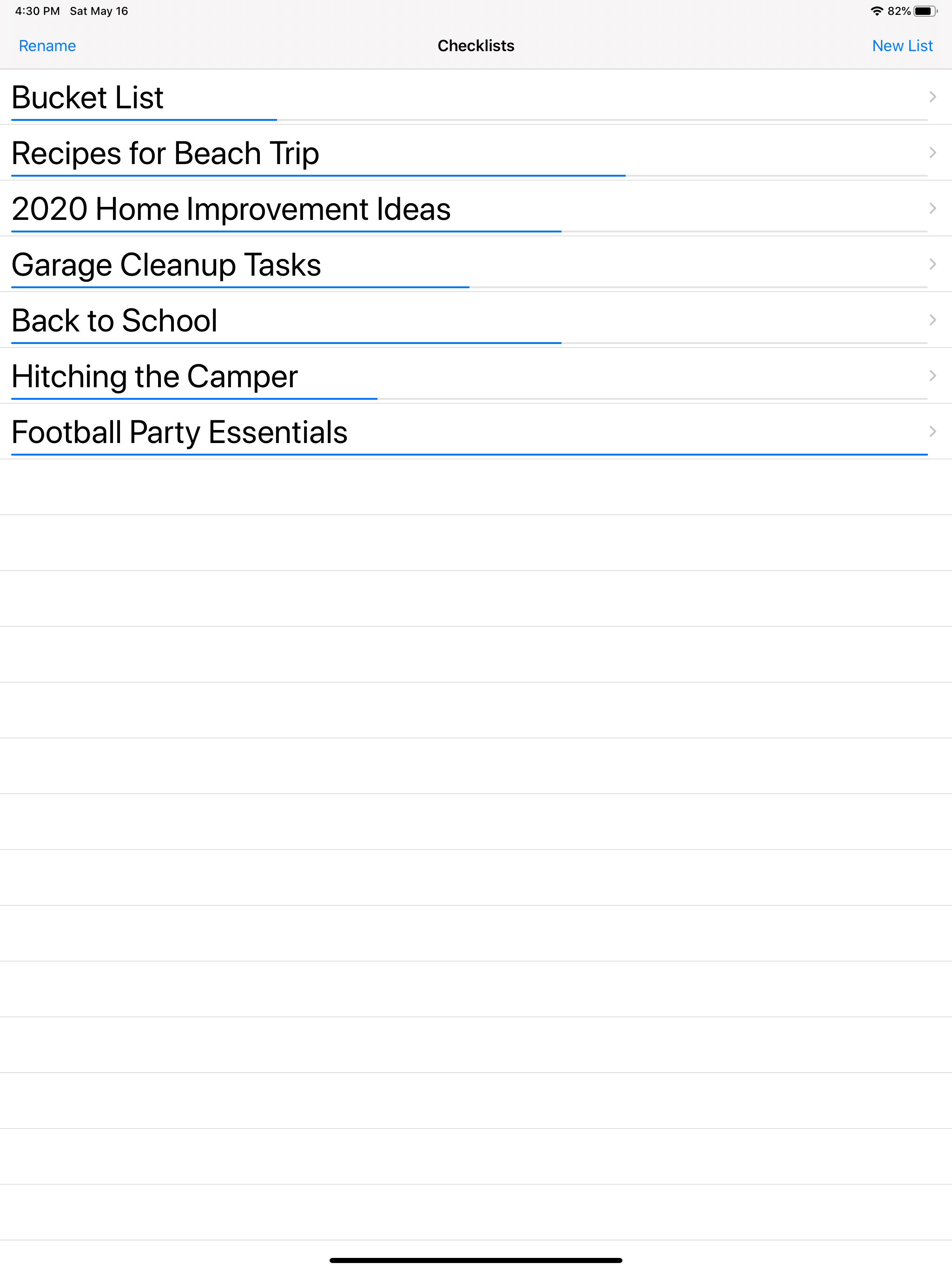 Checkonic: Easy Checklists