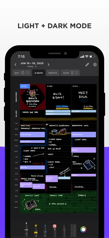 Pencil Planner & Calendar Pro