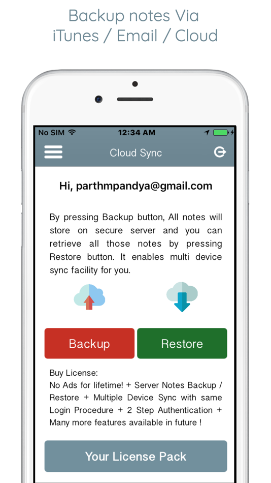 #5. Notepad - An Organised Notes (iOS) Podle: Parth Pandya