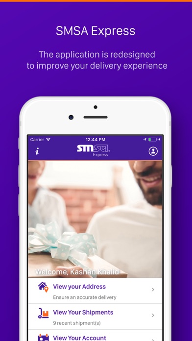 SMSA Mobile Screenshot