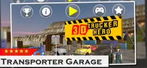 Trucker Transporter Parking 3D screenshot #1 for iPhone