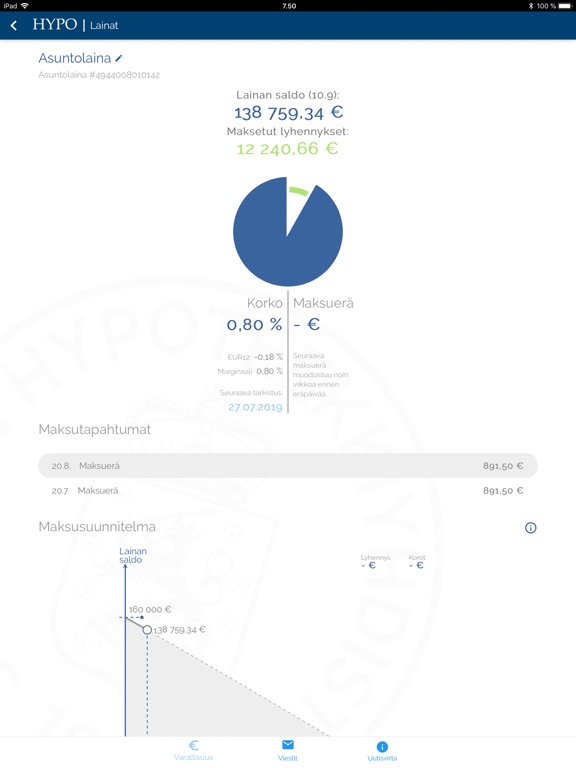 Screenshot #6 pour Hypon Mobiilipankki