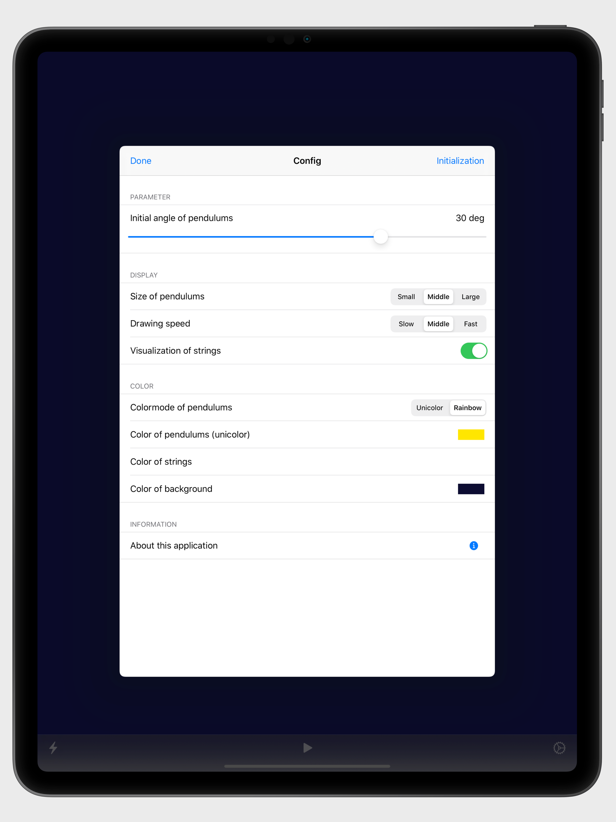 iPendulumWaves screenshot 5