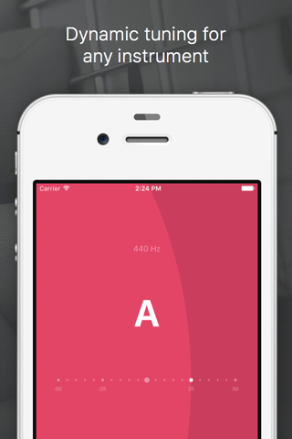 TUNE - Smart Chromatic Tuner screenshot 2