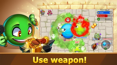 Screenshot #1 pour Hungry Battle: multiplayer io