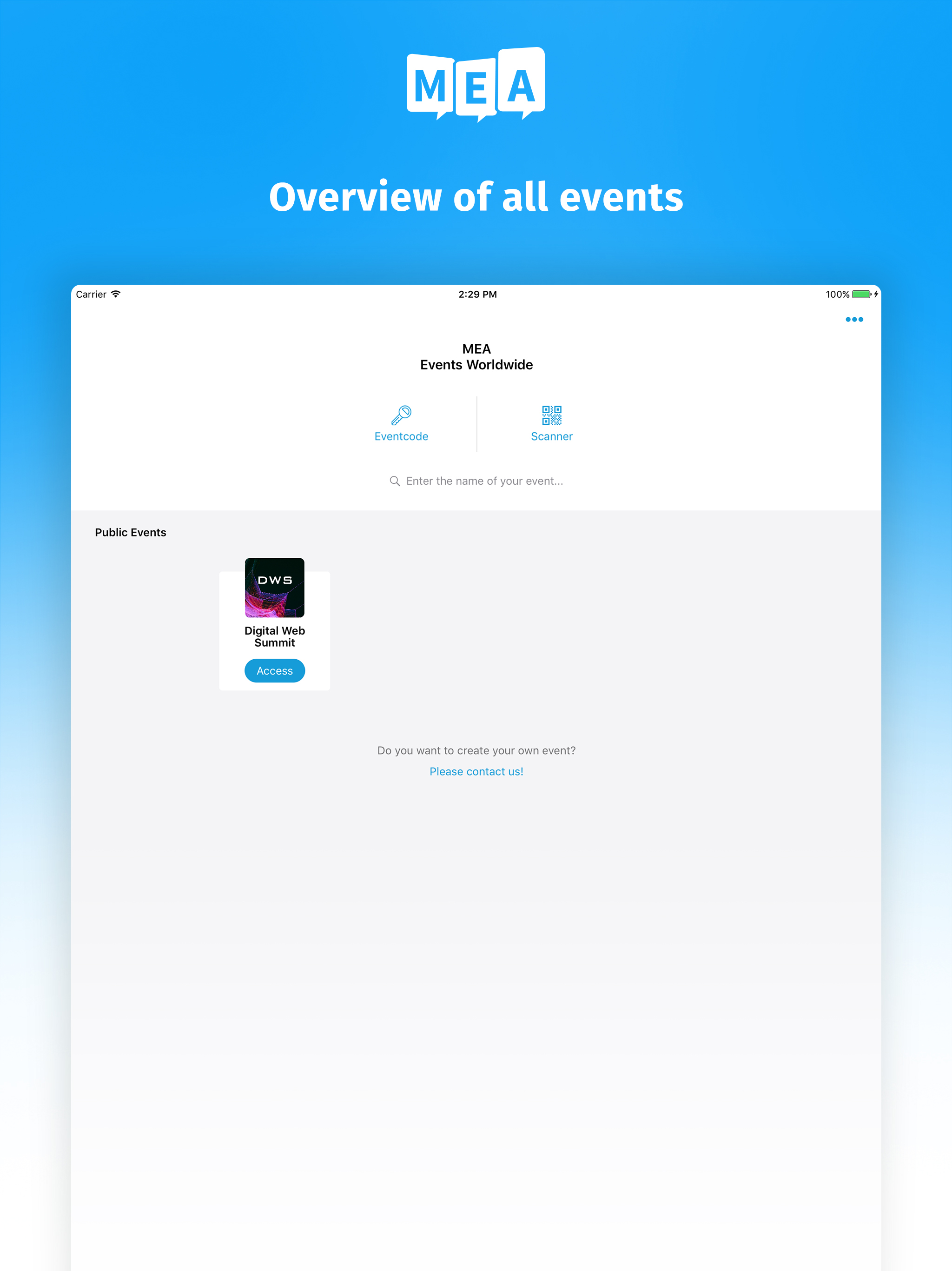 Mobile Event App screenshot 6