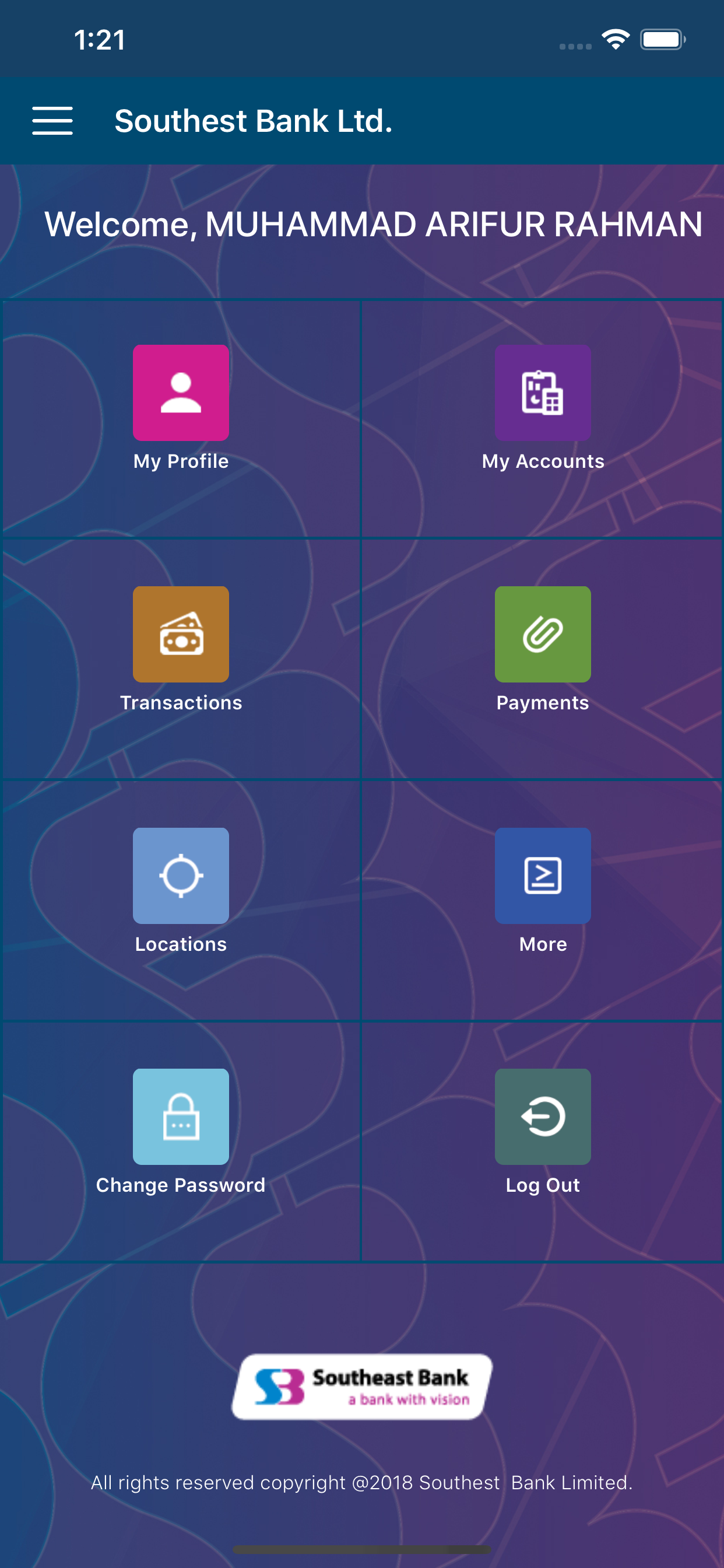 Southeast Bank Mobile App screenshot 3