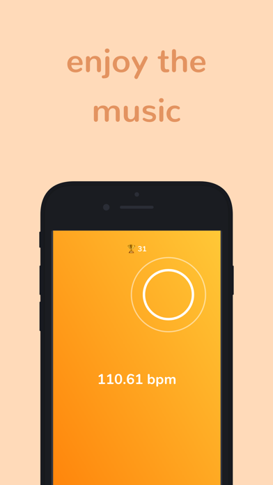 Screenshot #2 pour bpm - Tap Tempo Counter + Game