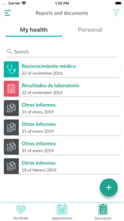 misalud ohs iphone capturas de pantalla 3