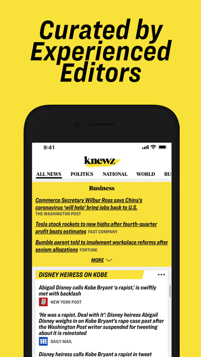 Knewz: Current US News Feed Screenshot