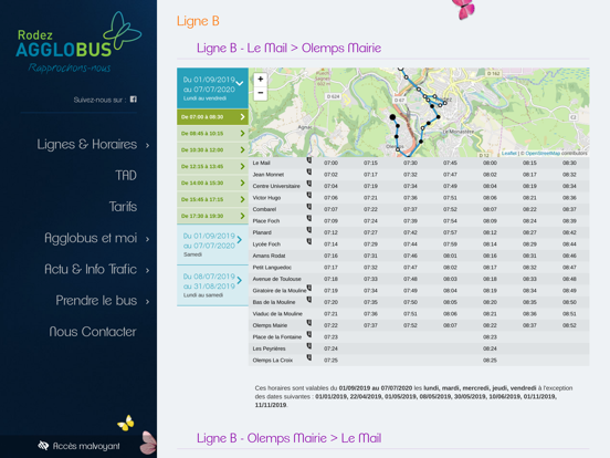 Screenshot #6 pour Agglobus Rodez