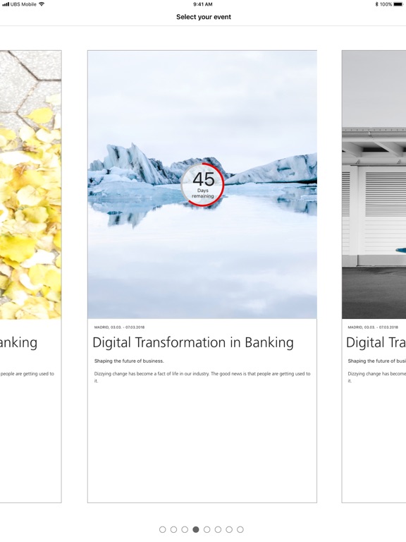Screenshot #4 pour UBS Events