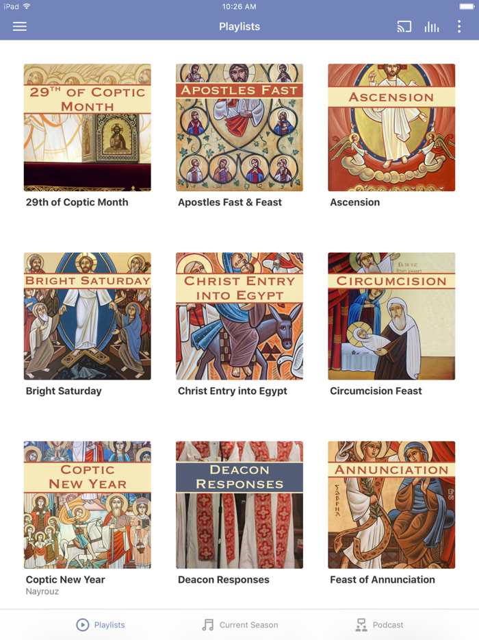 Coptic Hymns in English