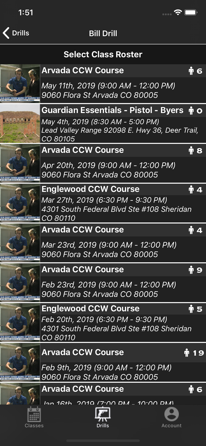 Concealed Carry Trainers