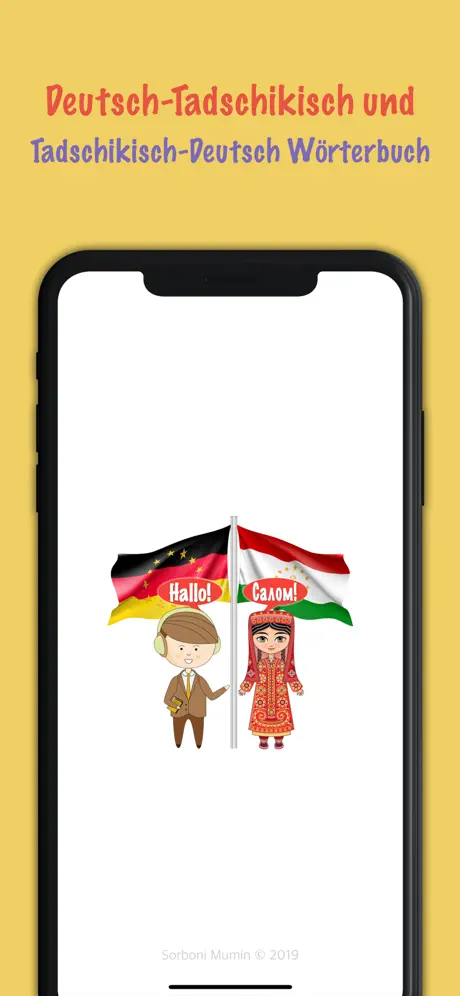 Tajik-German Dictionary