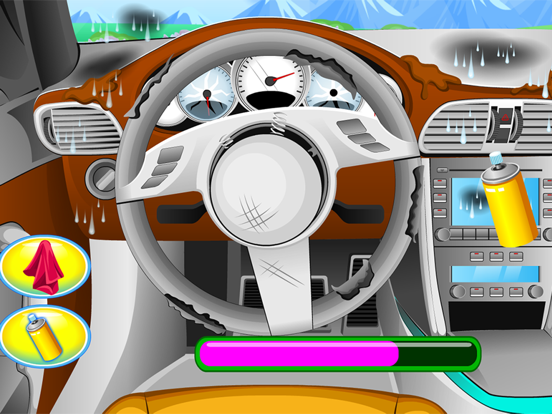 Sports car wash - car care iPad screenshot 5 - Games app