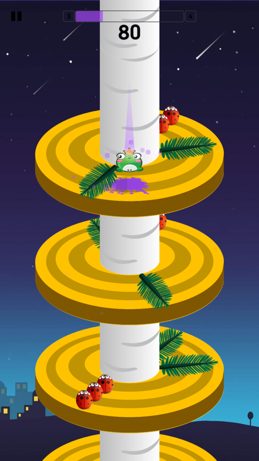 #3. Spiral Jump Game (iOS) By: Dan Nguyen Ngoc Dan