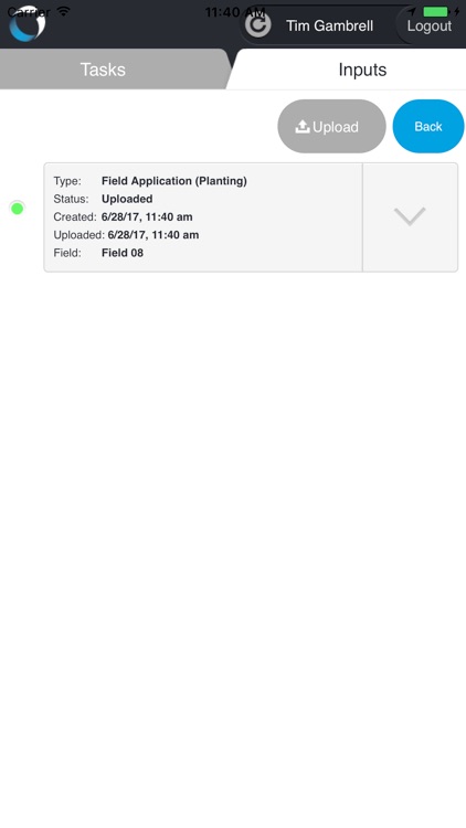 Conservis Tasks - Inputs screenshot-3