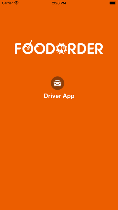 Screenshot #1 pour FoodOrder Driver