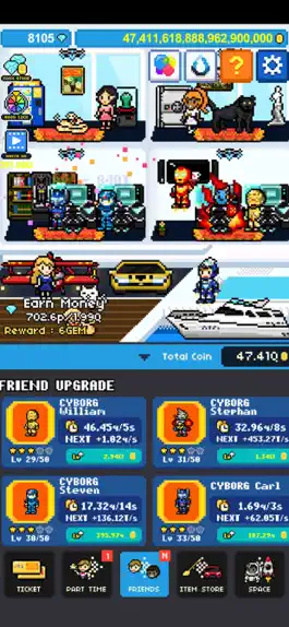 Game screenshot Rags to Riches : Money Clicker hack