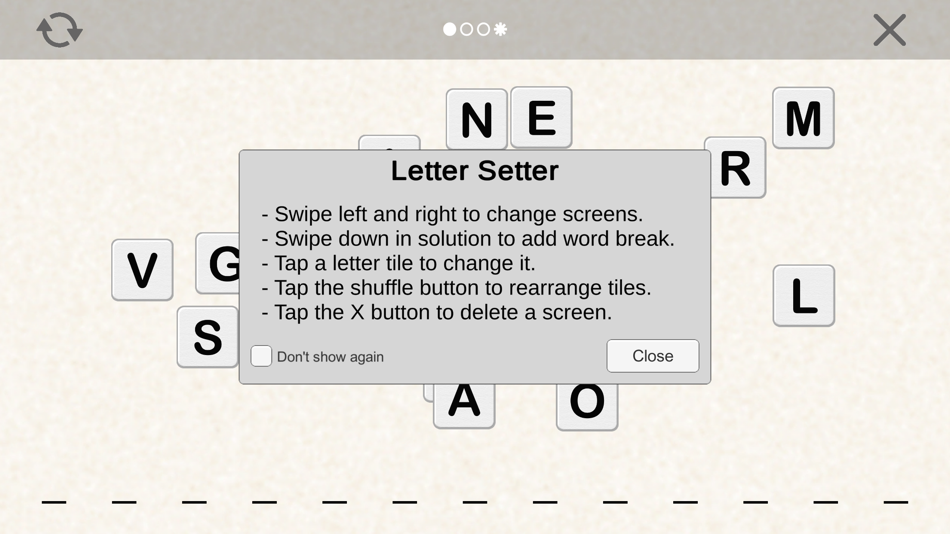 #1. Letter Setter (iOS) 由: Mark Mainwood