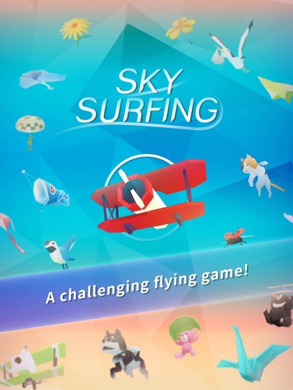 Sky Surfing iPad screenshot 1 - Games app