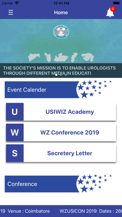 WZUSI App Screenshot