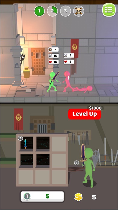 Stickman Merge screenshot 3