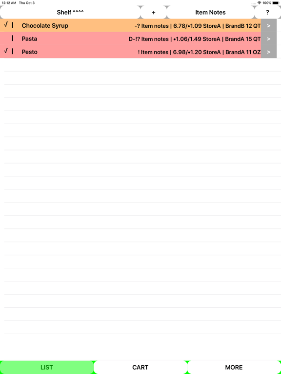 Screenshot #4 pour KitchList