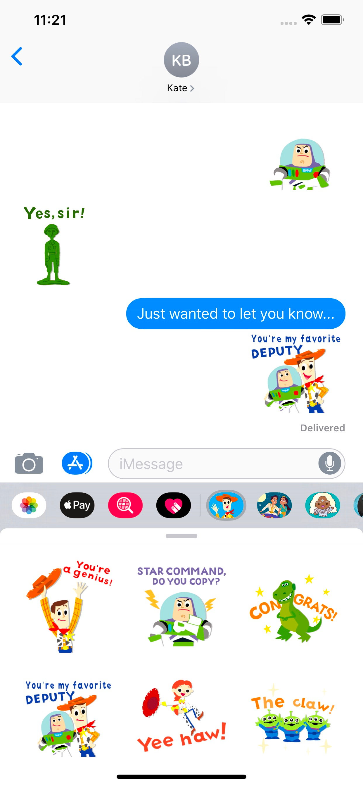 Pixar Stickers: Toy Story
